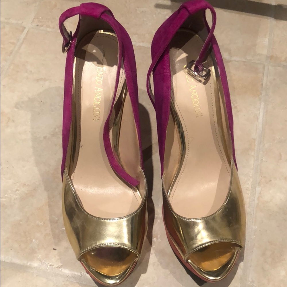 Gently used Enzo Angiolini heels Sz. 9